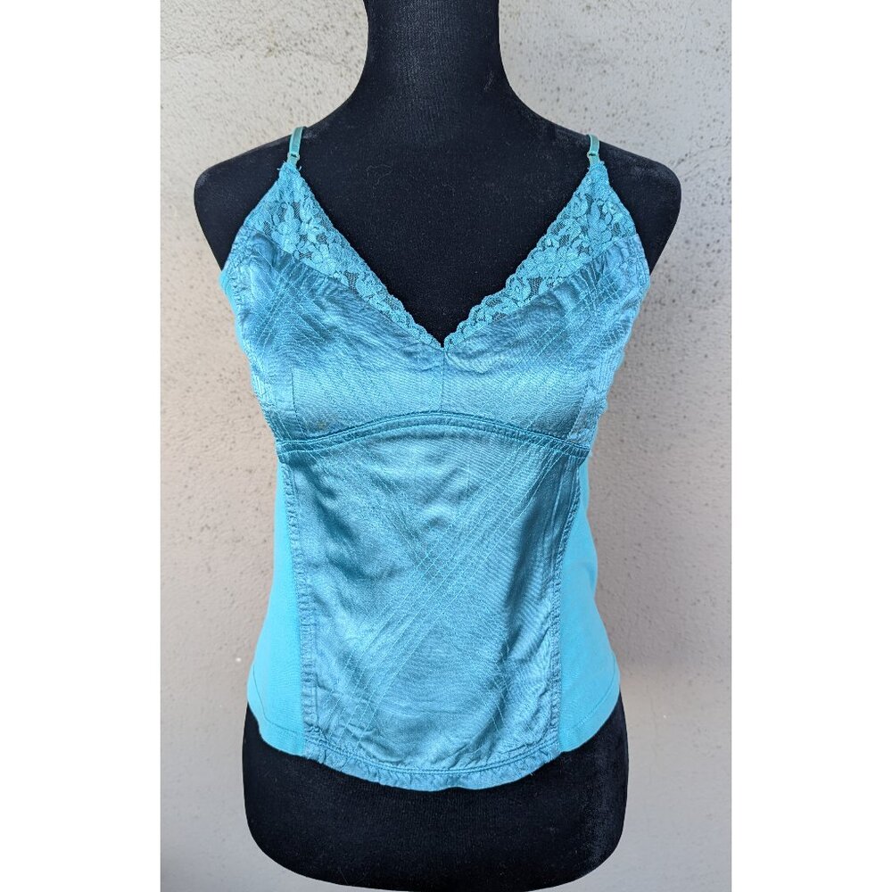 💜 Mexx Turquoise Lingerie-Inspired Tank